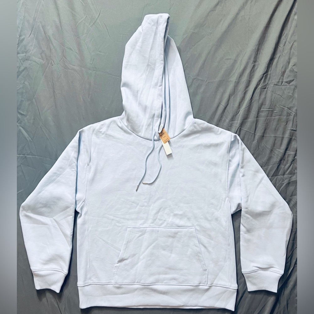 PINK Victoria’s Secret Light Blue Hoodie Sweater